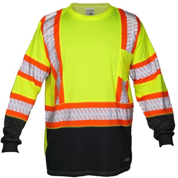 Kishigo Unisex DOT Class 3 Long Sleeve T-Shirt 9181 Unisex DOT Class 3 Long Sleeve T-Shirt Thumbnail