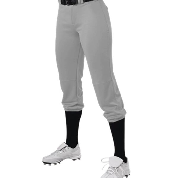 Women's Premium Fastpitch Softball Pants with Belt Loops Thumbnail