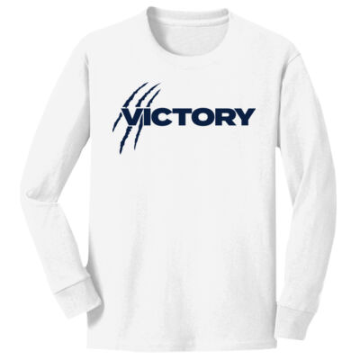 WIN 08 - Youth Long Sleeve Core Cotton Tee Thumbnail