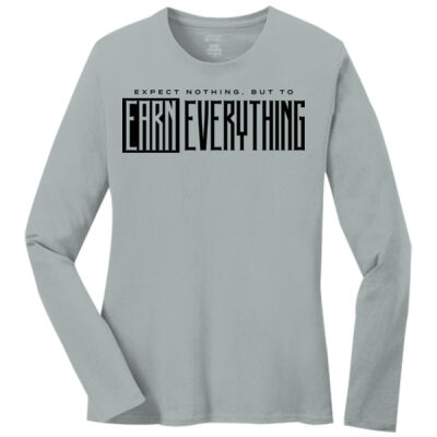 Win 11 - Ladies Long Sleeve Core Cotton Tee Thumbnail